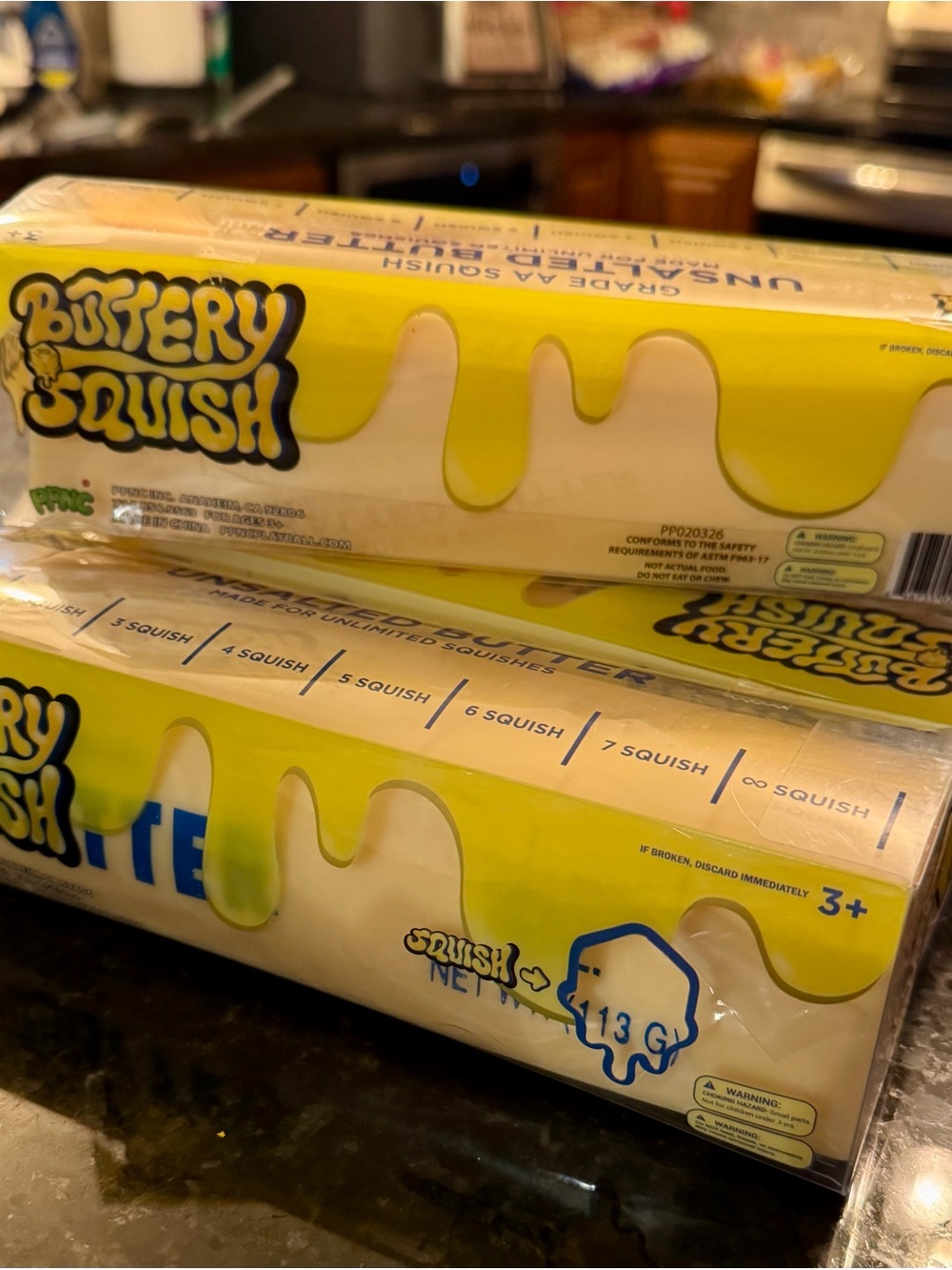 Buttery Squish- unsalted butter stick squishy